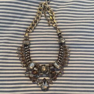 Elegant gold Statement Necklace